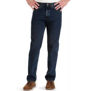 Lee Men's Regular Fit Straight Leg Jean Orion 38W X 34L, Blue